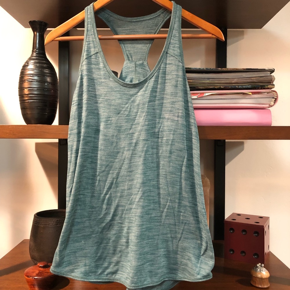 Lululemon Teal Tank Top